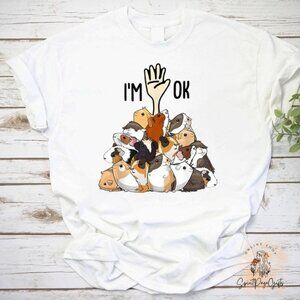 Guinea Pigs I_m Ok Gift For Animal Lover Unisex Vintage T-Shirt